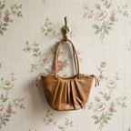 Faux Leather Everyday Pleat Bag