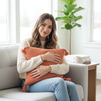 Warm Rustic Orange Tassel Cushion Covers - Set of 2
