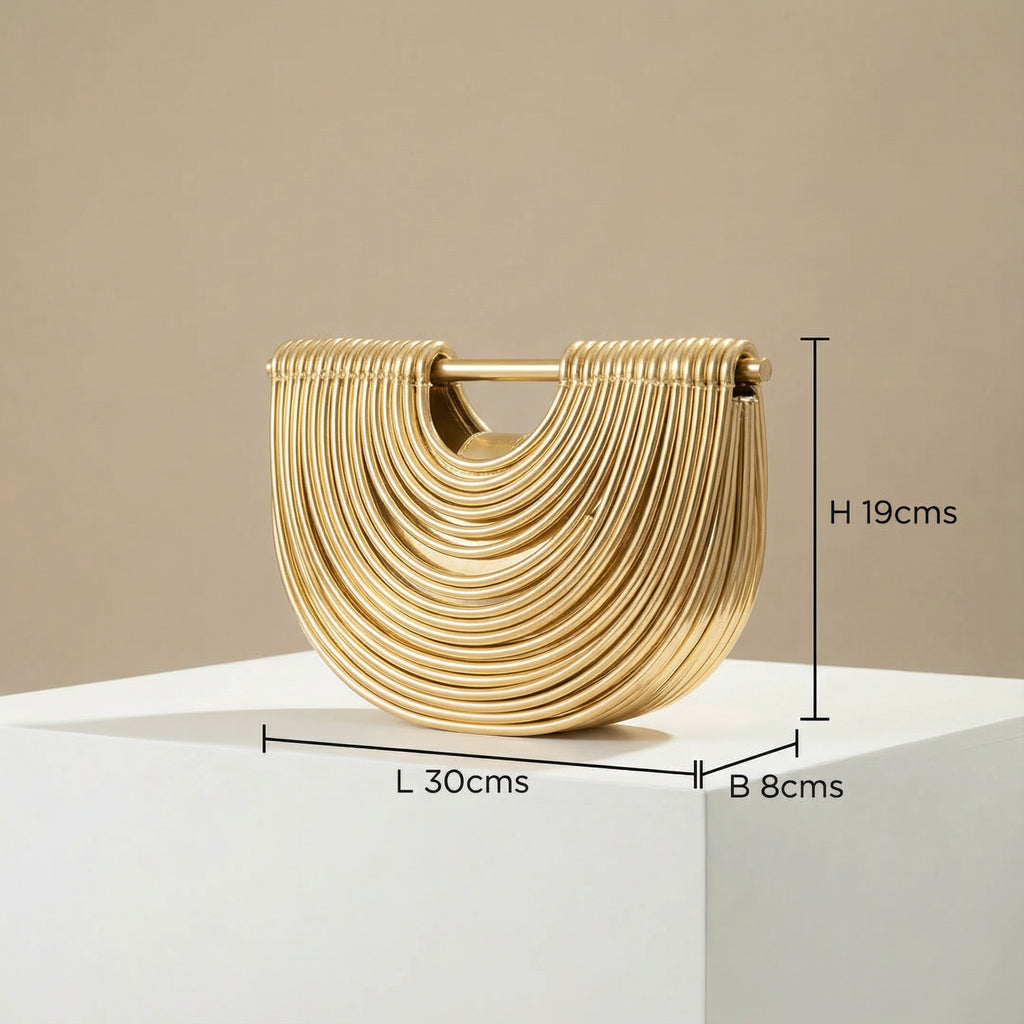 Wired Halo Gold Bag