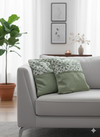 Handcrafted Slub Cotton Cushion Covers - Color Options & Sets
