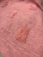Hand-Made Pink Throw Blanket