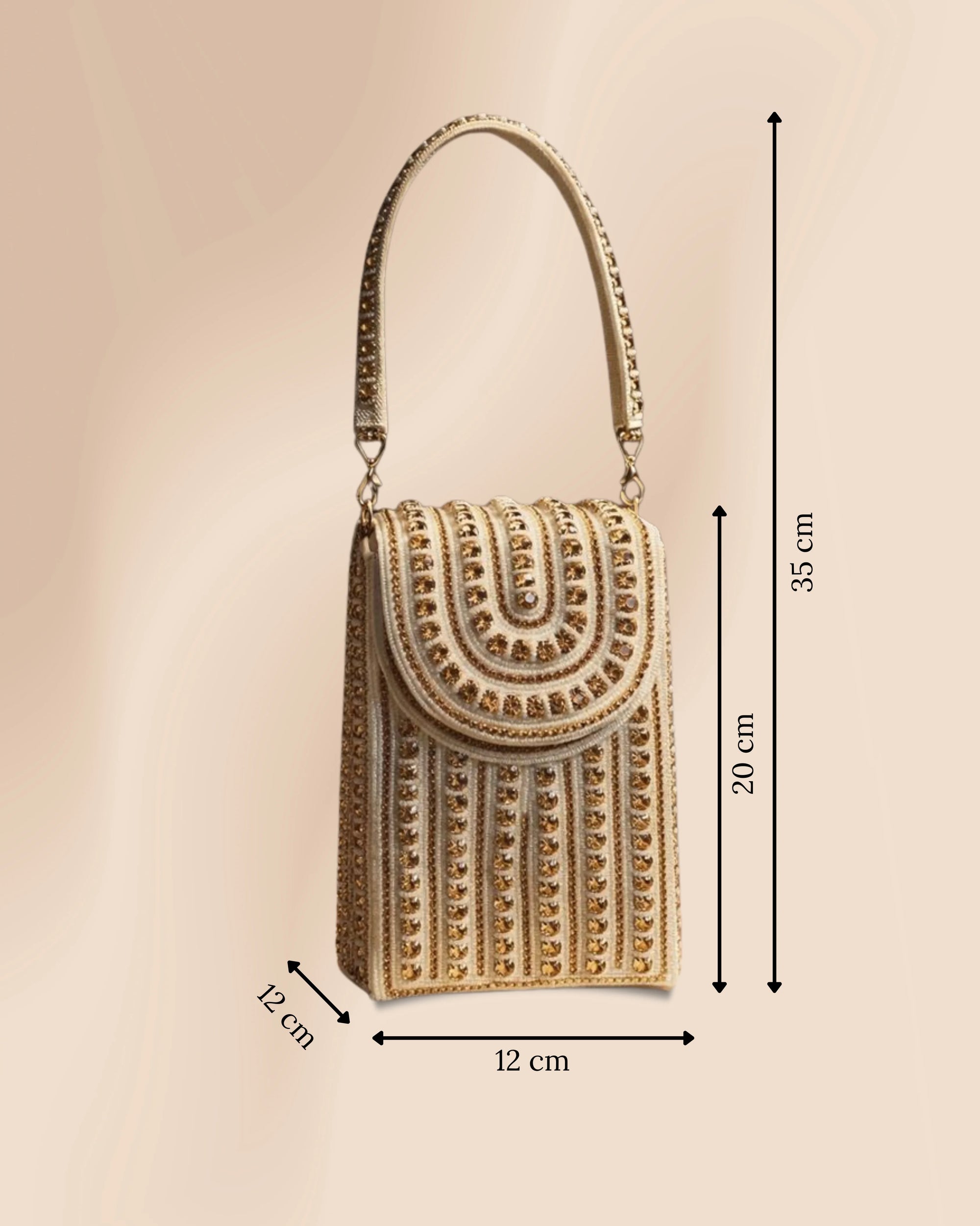 Limited Edition Regal Mosaic Beaded Handbag