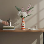 Glow Up vase in Sunset Coral