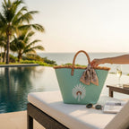 Day Off Tote in Lagoon Mint