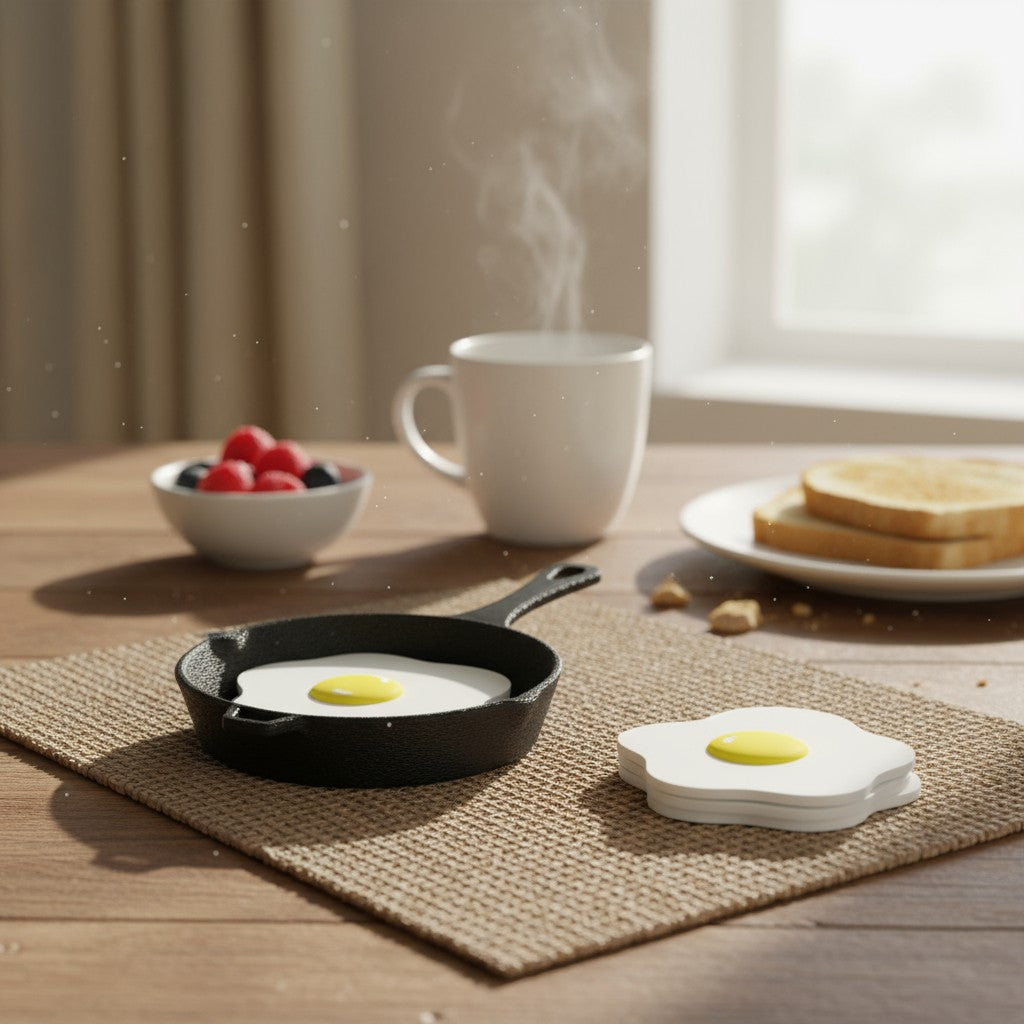 Sunny Side Up Coasters - Set of 6