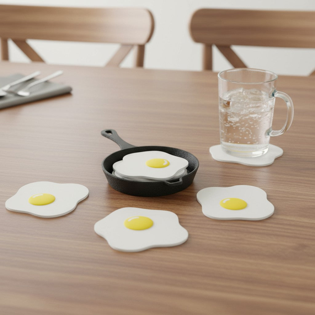 Sunny Side Up Coasters - Set of 6