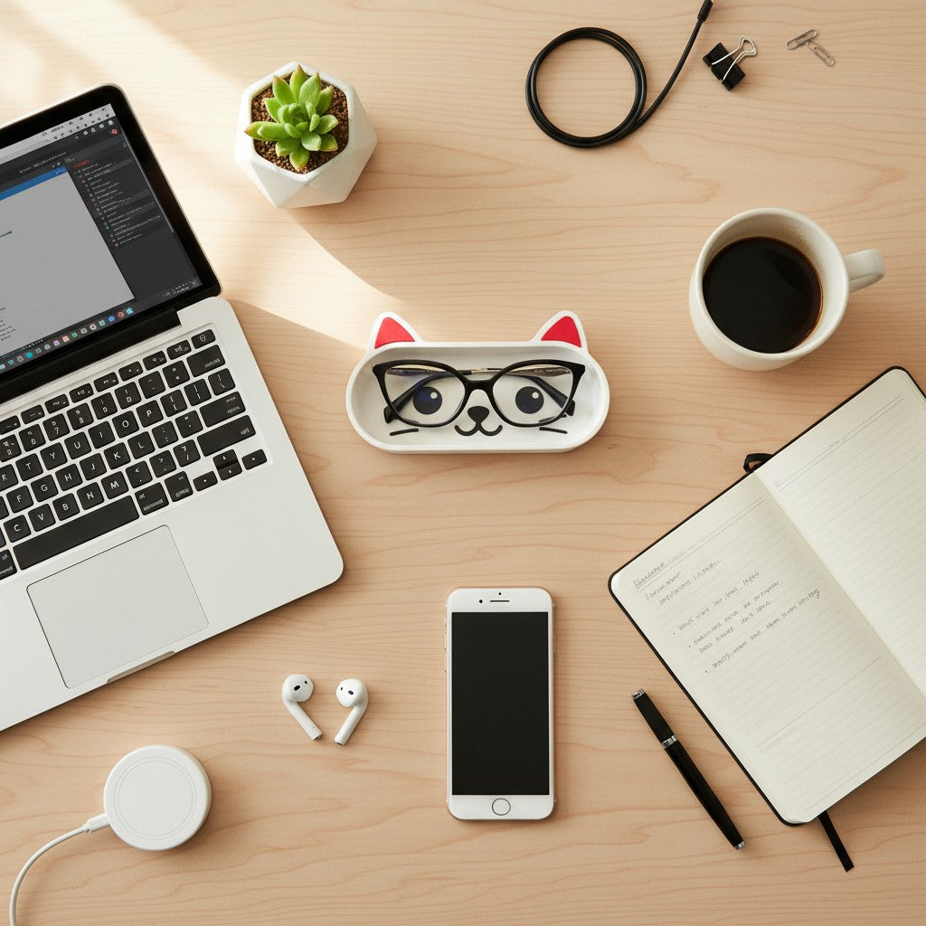 Purr-fect Vision Cat Glasses Tray