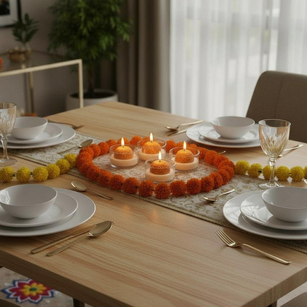 Diwali Special Laddoo Candles - Set of 5