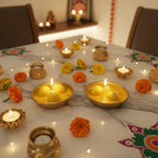 Diwali Special Rasmalai Candles - Set of 2