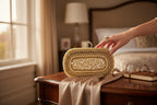 Golden Pearl & Shell Clutch