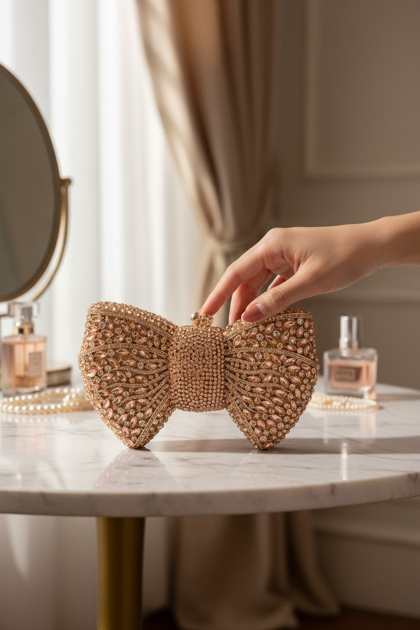 Crystal Bow Bag