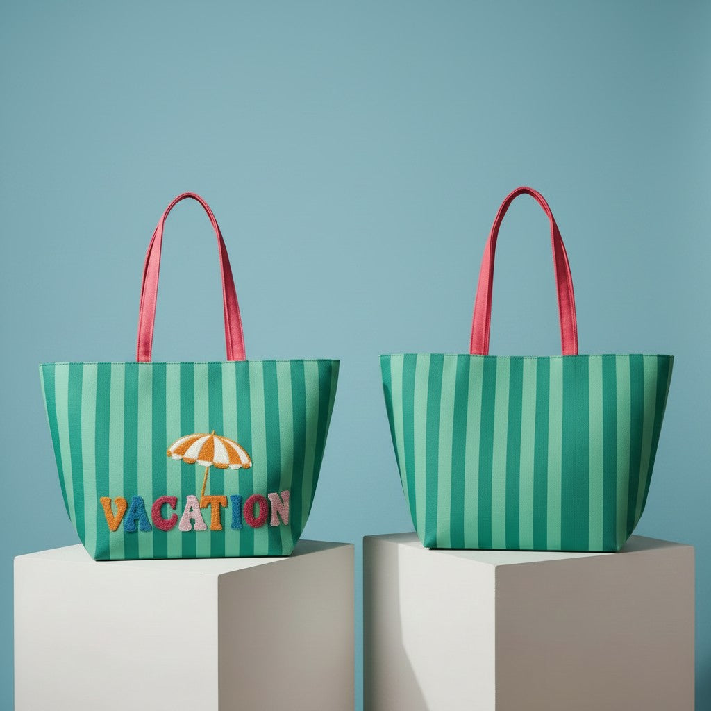 Long Weekend Tote in Palm Green