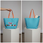 Long Weekend Tote in Riviera Blue