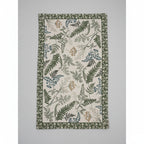 Green Botanical Multi-Purpose Mini Rug