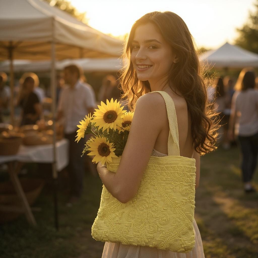 The Yellow Mini Tote